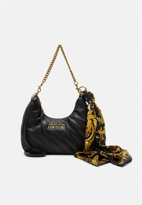 versace handtas zwart|Versace handbags sale.